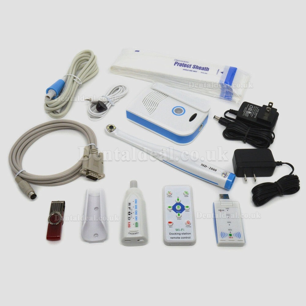 MD2000AW Dental WIFI Cordless Intraoral Camera 2.0 Mega Pixels 1/4 sony CCD