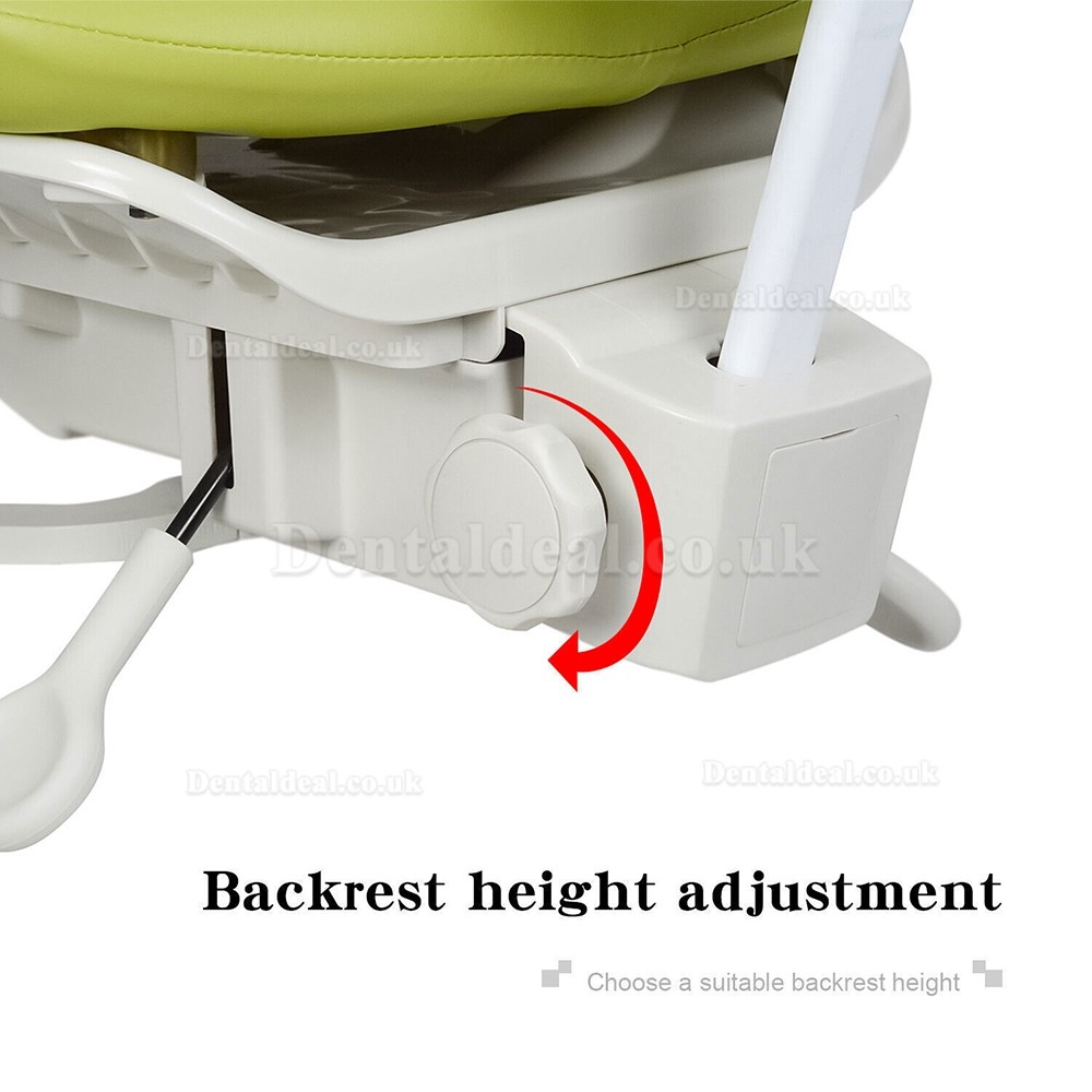 Ergonomic Adjustable Dental Microscope Stool with Amrests Micro Surgeon Chair