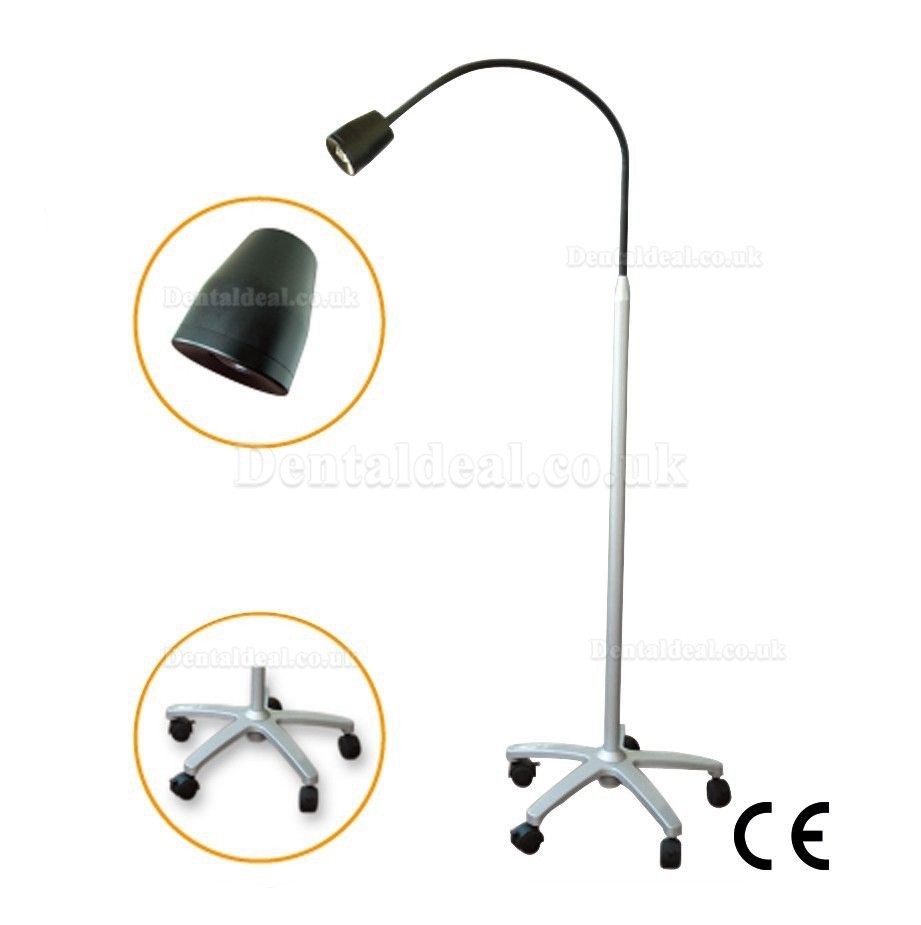 MICARE JD1100 Dental Mobile Light Stand Auxiliary Light LED Exam Examination Lamp