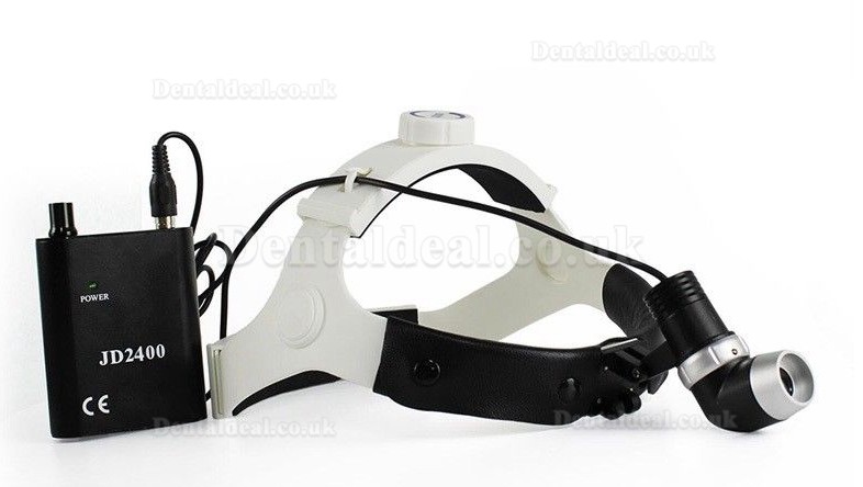 5W LED Dental Surgical Headlight Medical Headlamp JD2400 for ENT Headband Type