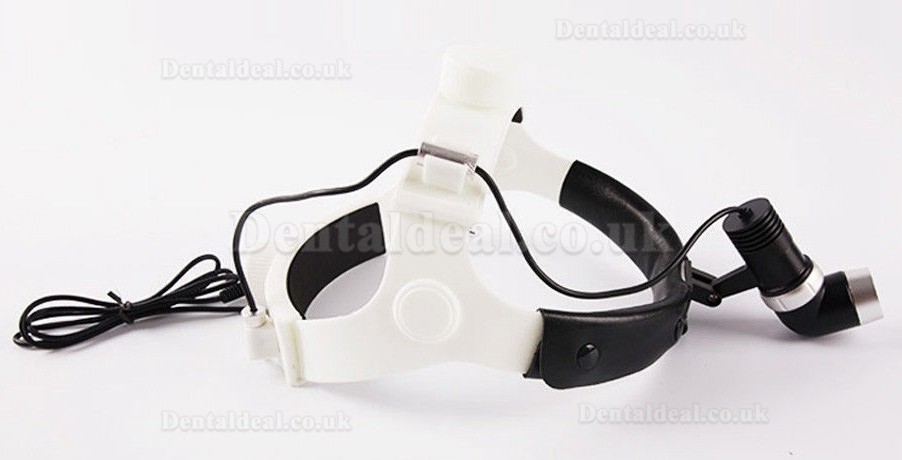 5W LED Dental Surgical Headlight Medical Headlamp JD2400 for ENT Headband Type