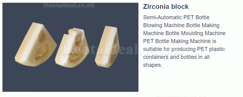 Zirconia Block PMMA Milling Burs Mololayer HT for Amann Girabbach system D shadpe 1350MPA