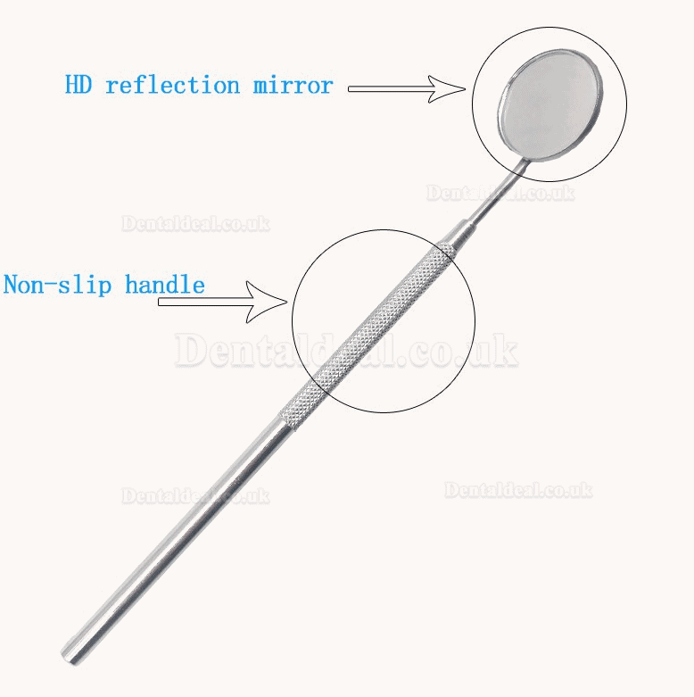 6Pcs/set Disposable Dental Mouth Mirror and Probe Stainless Steel Dentist Prepared Tool Set