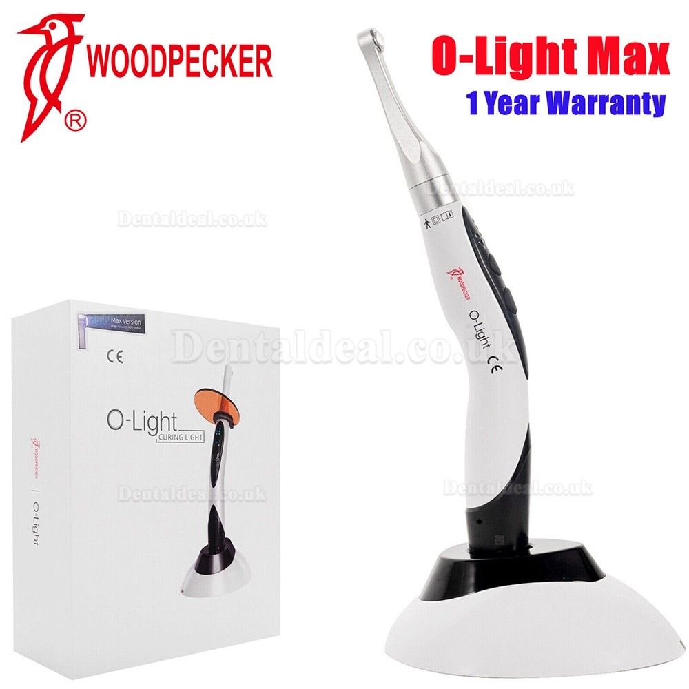 Woodpecker O-Light MAX Dental Wireless 1 Second LED Curing Light Cure Metal Head