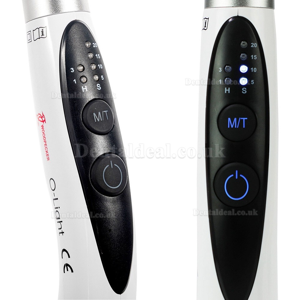 Woodpecker O-Light MAX Dental Wireless 1 Second LED Curing Light Cure Metal Head