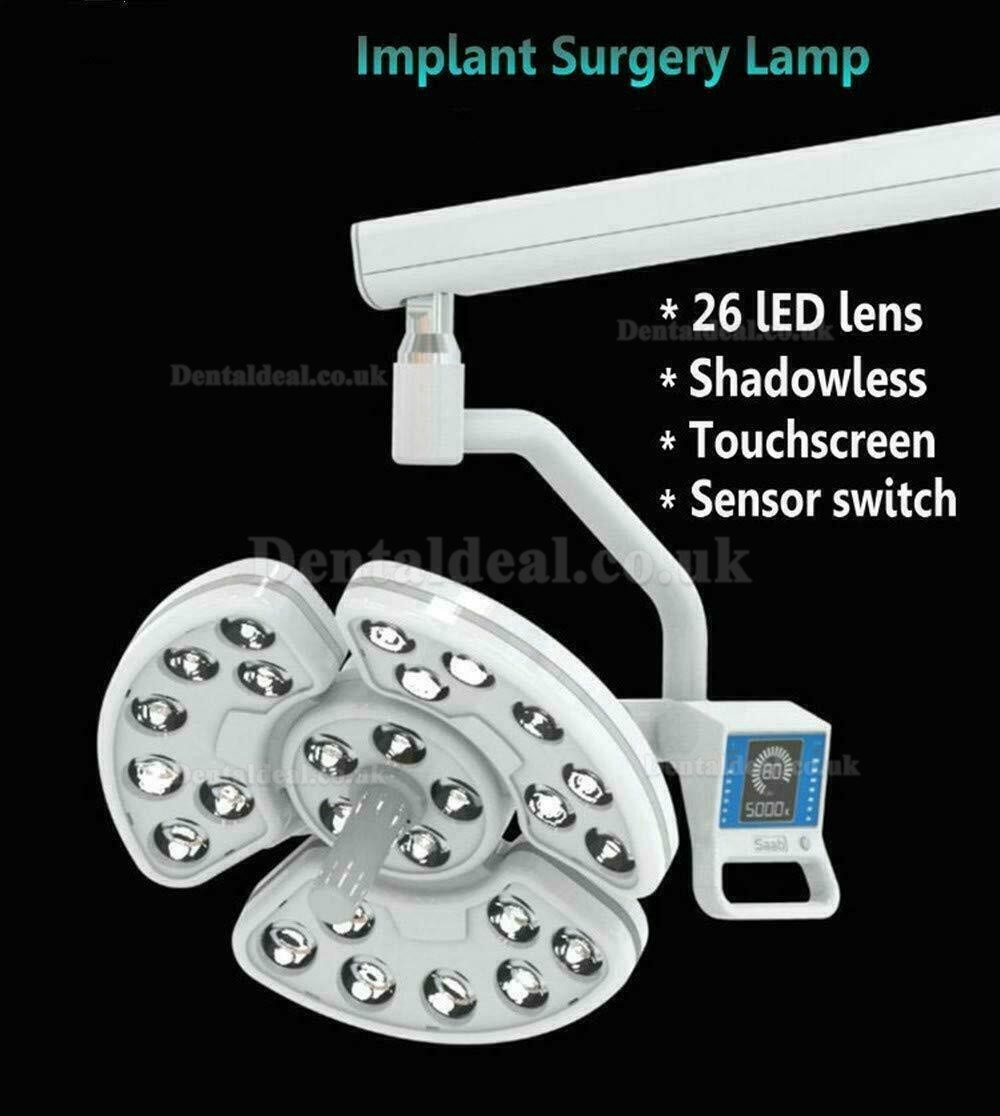 P138 Post Mounted Dental LED Surgical Light Shadowless for Dental Chair Unit with Sensor