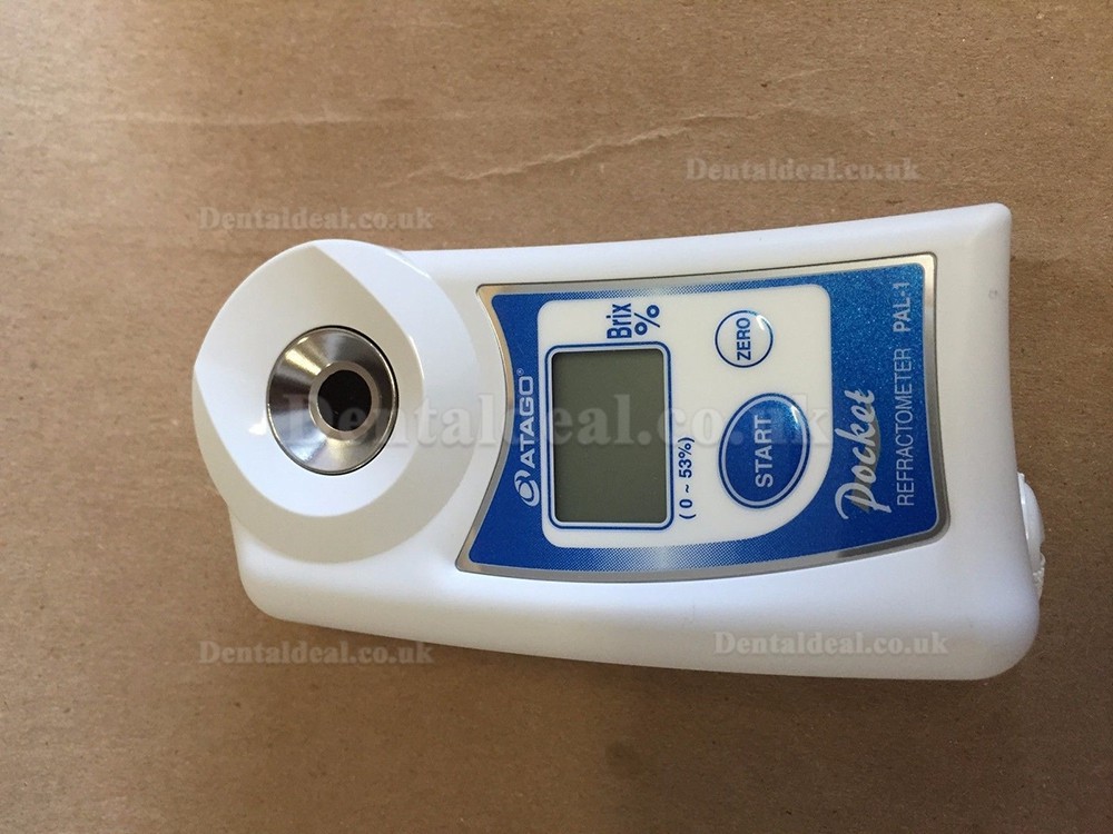 ATAGO PAL-1 Pocket Refractometer Brix 0-53% Digital Hand Held