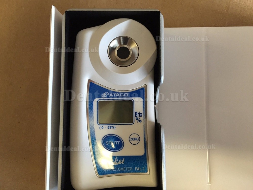 ATAGO PAL-1 Pocket Refractometer Brix 0-53% Digital Hand Held