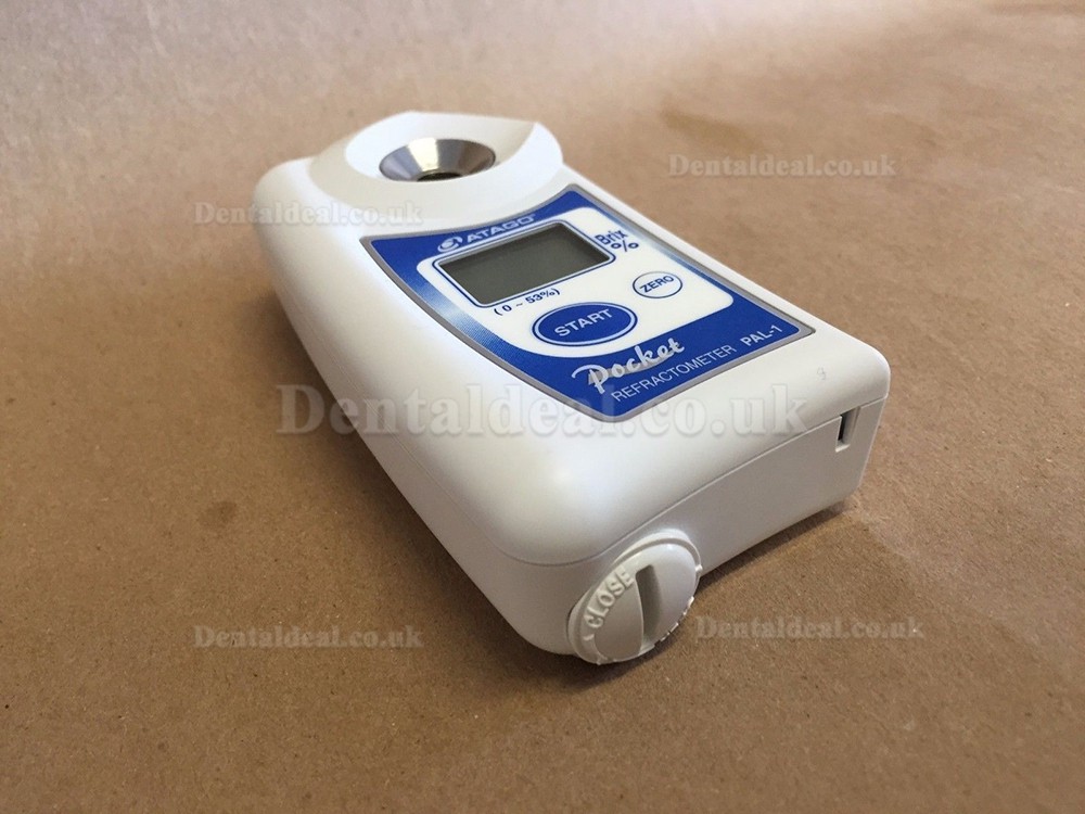 ATAGO PAL-1 Pocket Refractometer Brix 0-53% Digital Hand Held