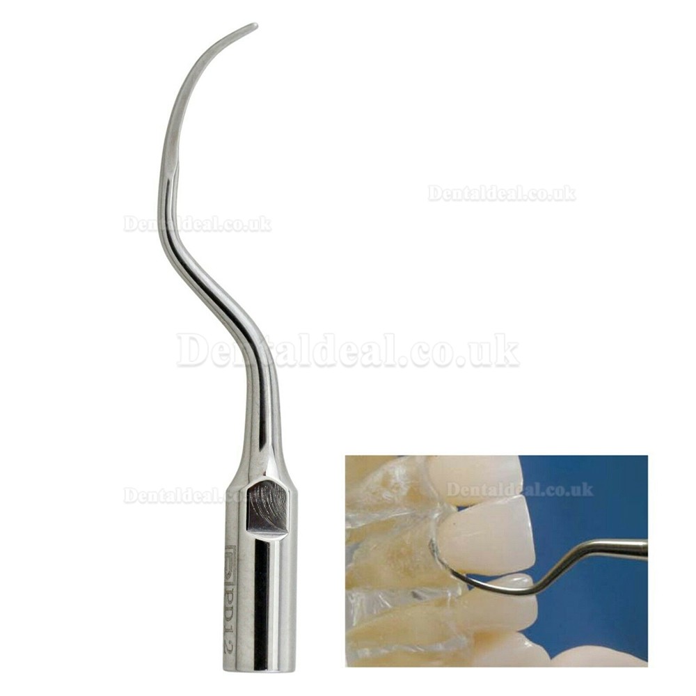 5Pcs PD12 Dental Ultrasonic Scaler Tips Periodontal Fit Satelec Acteon/ woodpecker DTE