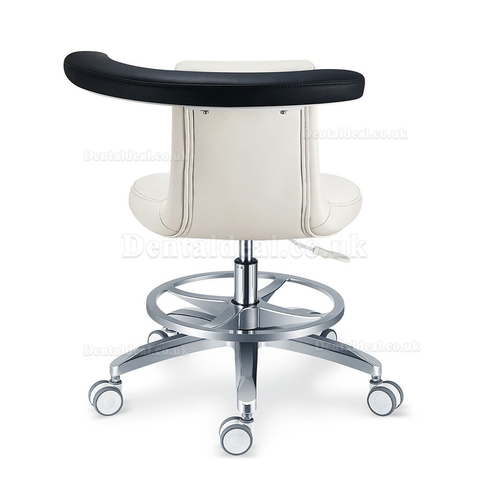 PLST-061 Ergonomic Adjustable Rotating Dental Operator Assistant Stool Doctor's Nurse Saddle Chair