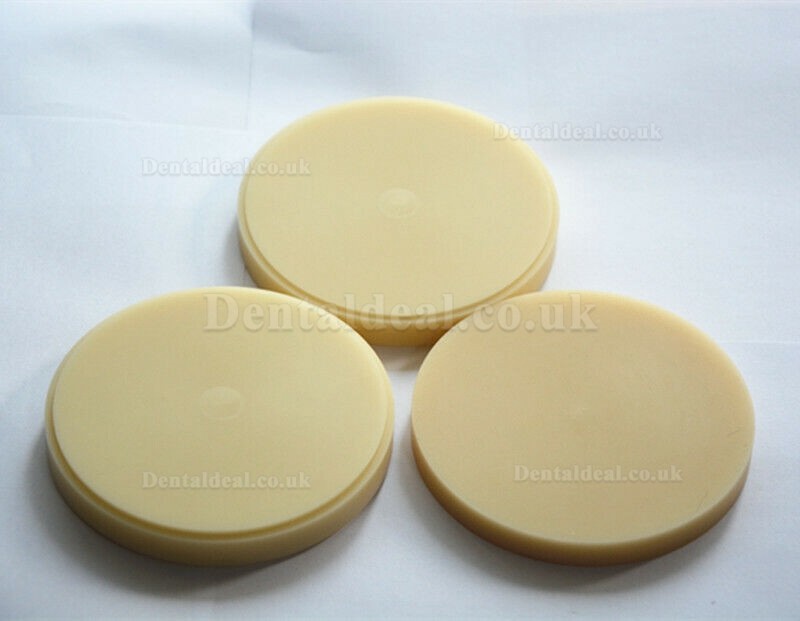 5PCS Dental PMMA Blocks A0/A1/A2/A3 Color Dental Lab Materials