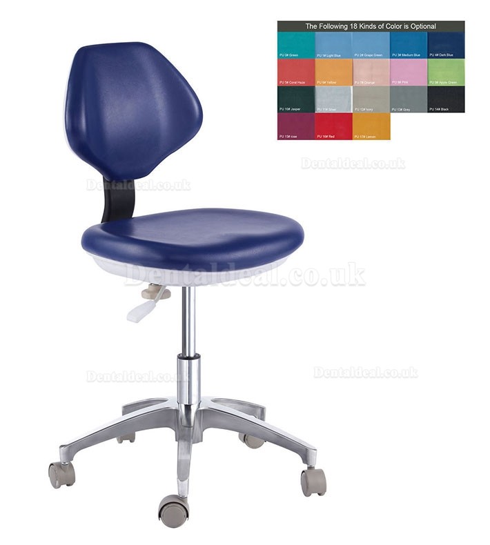 PU Leather Medical Mobile Dental Dentist's Chair Doctor's Stool Chair QY90G