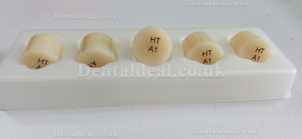 10 PCS Dental Lab Glass-Ceramic Lithium Disilicate Pills Emax Press Block