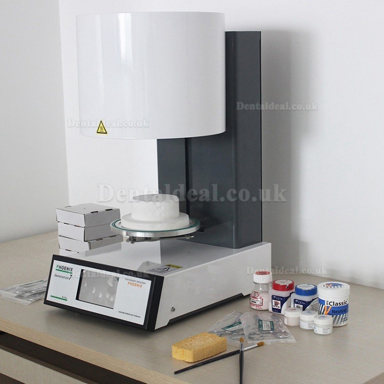 Touch Screen Dental Lab Zirconia Ceramic Crowns Oven Automatic Programmable Vacuum Porcelain Furnace