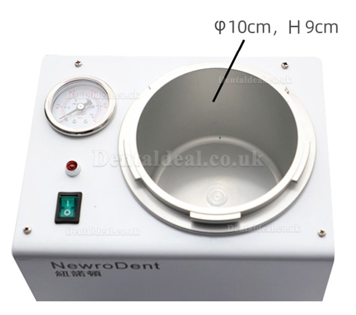 Dental Lab Air Pressure Pot Sterilizing Pneumatic Polymerizing Polymerizer Machine