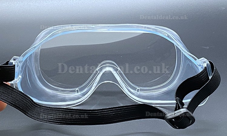 5Pcs Medical Protective Goggles Splash Safety with Clear Anti Fog Lenses Block Flying Saliva and Dust