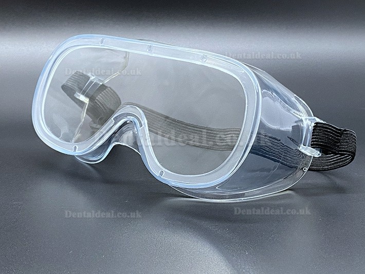 5Pcs Medical Protective Goggles Splash Safety with Clear Anti Fog Lenses Block Flying Saliva and Dust