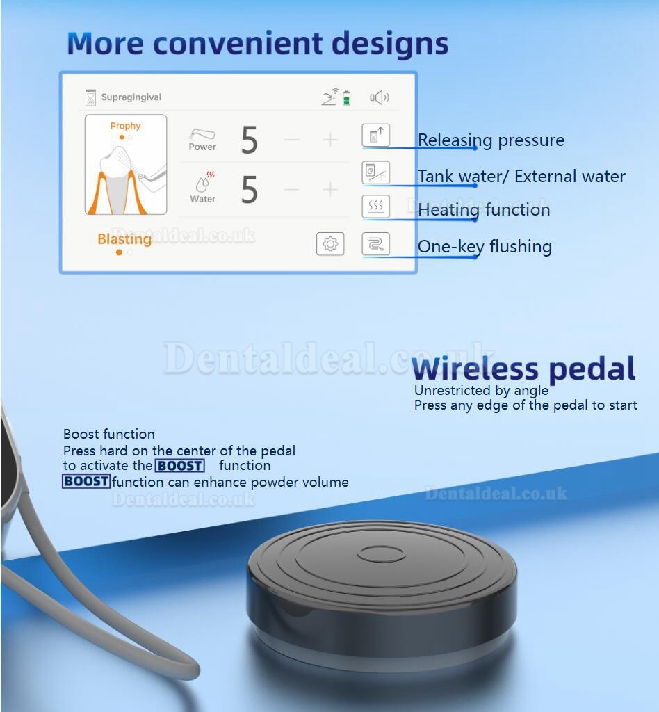 YUSENDNET COXO PT MASTER Dental Ultrasonic Scaler & Air Polisher Machine