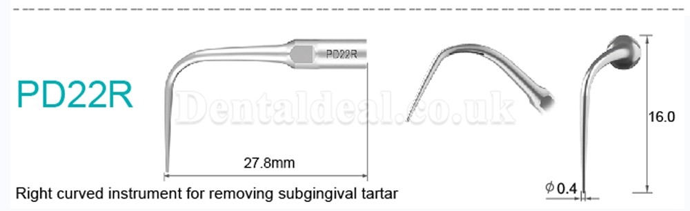 Refine Ultrasonic Scaler Tips P10 P11 P12 P14L P18 P20 P20L P20R P21 22 LR Fit Woodpecker EMS