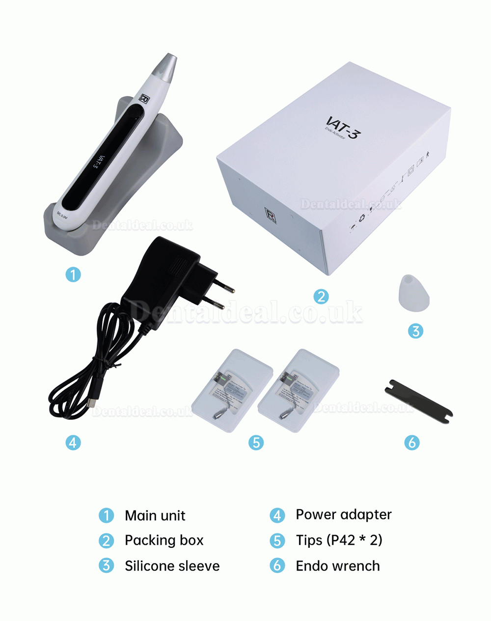 REFINE VAT-3 Endo Ultrasonic Activator Endoactivator Endodontic Irrigator Cordless