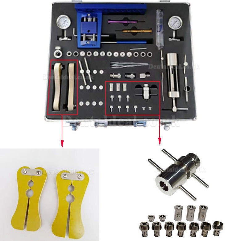 Dental Handpiece Repair Kits for Low & High Speed Bearing Cartridge Chucks Maintenance