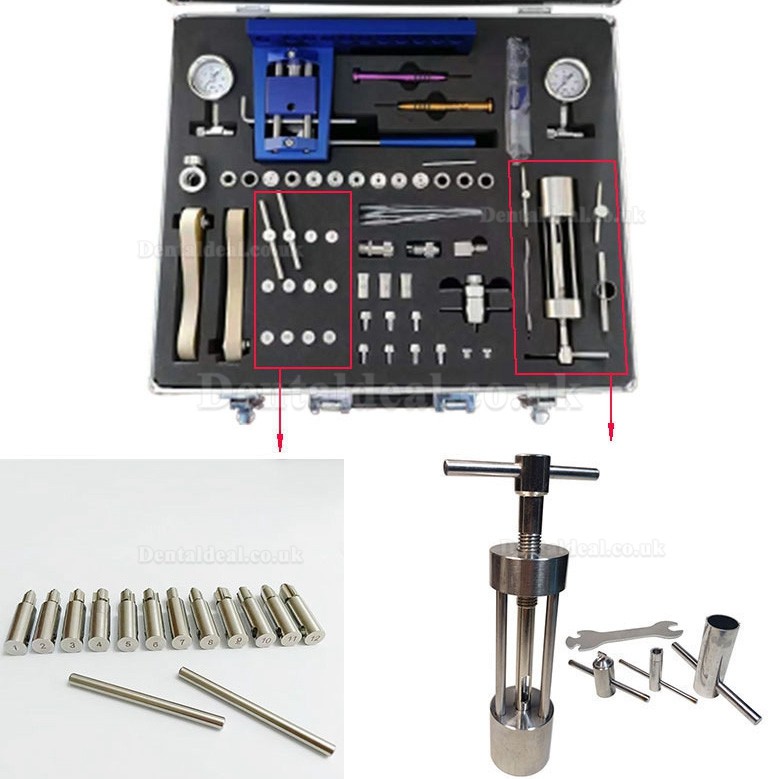 Dental Handpiece Repair Kits for Low & High Speed Bearing Cartridge Chucks Maintenance