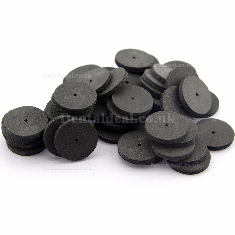 100 Silicone Rubber Polishing wheels for Dental Jewelry Rotary Tool