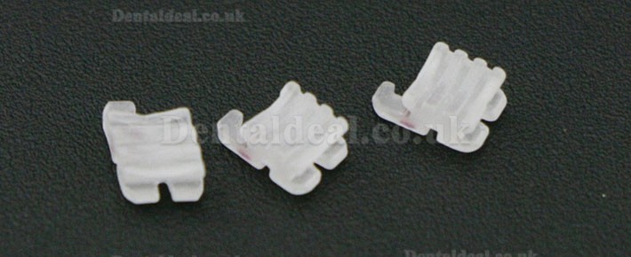 20Boxes Dental Orthodontic Ceramic Brackets Braces Roth MBT 018 022 345 Hooks