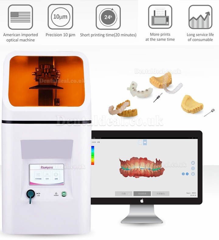 Runyes Dental 3D Printer DLP Digital Light Procession Printer