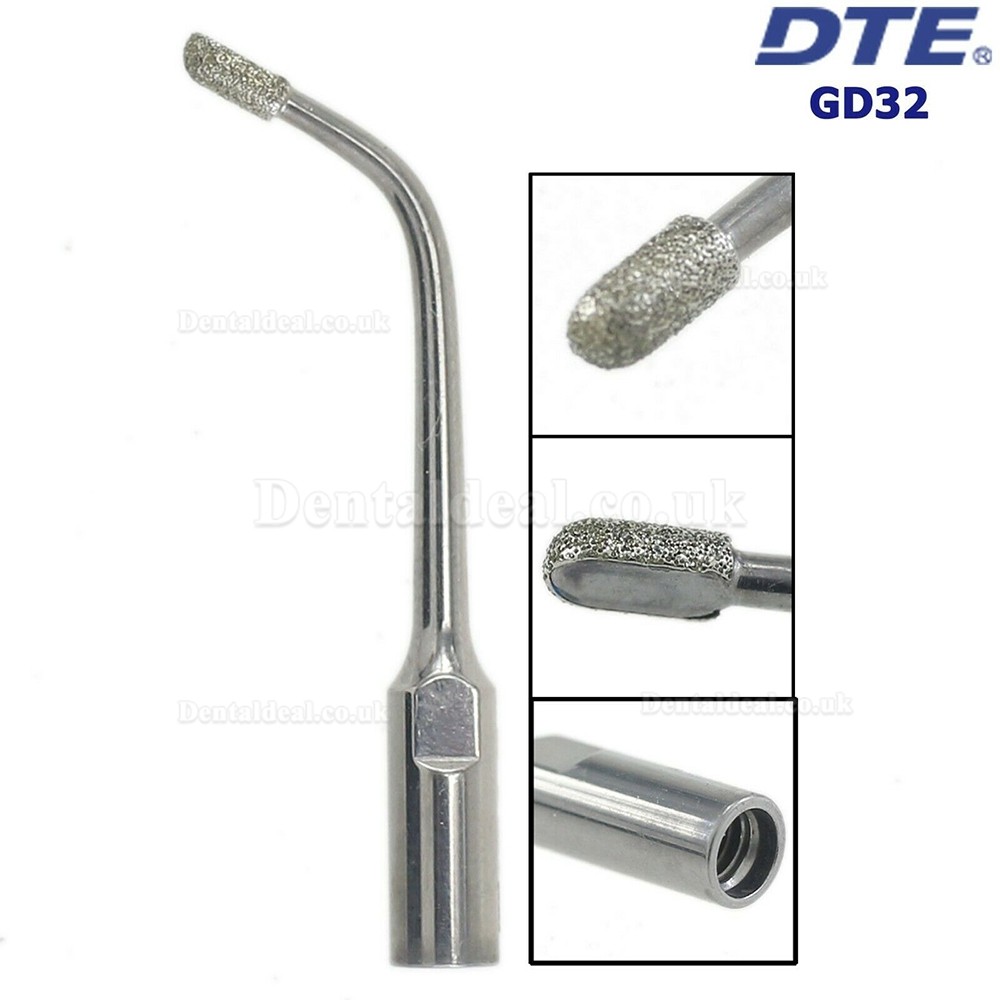 5PCS Woodpecker DTE Ultrasonic Scaler Tip Cavity Preparation GD31 GD32 Compatible with NSK SATELEC ACTEON