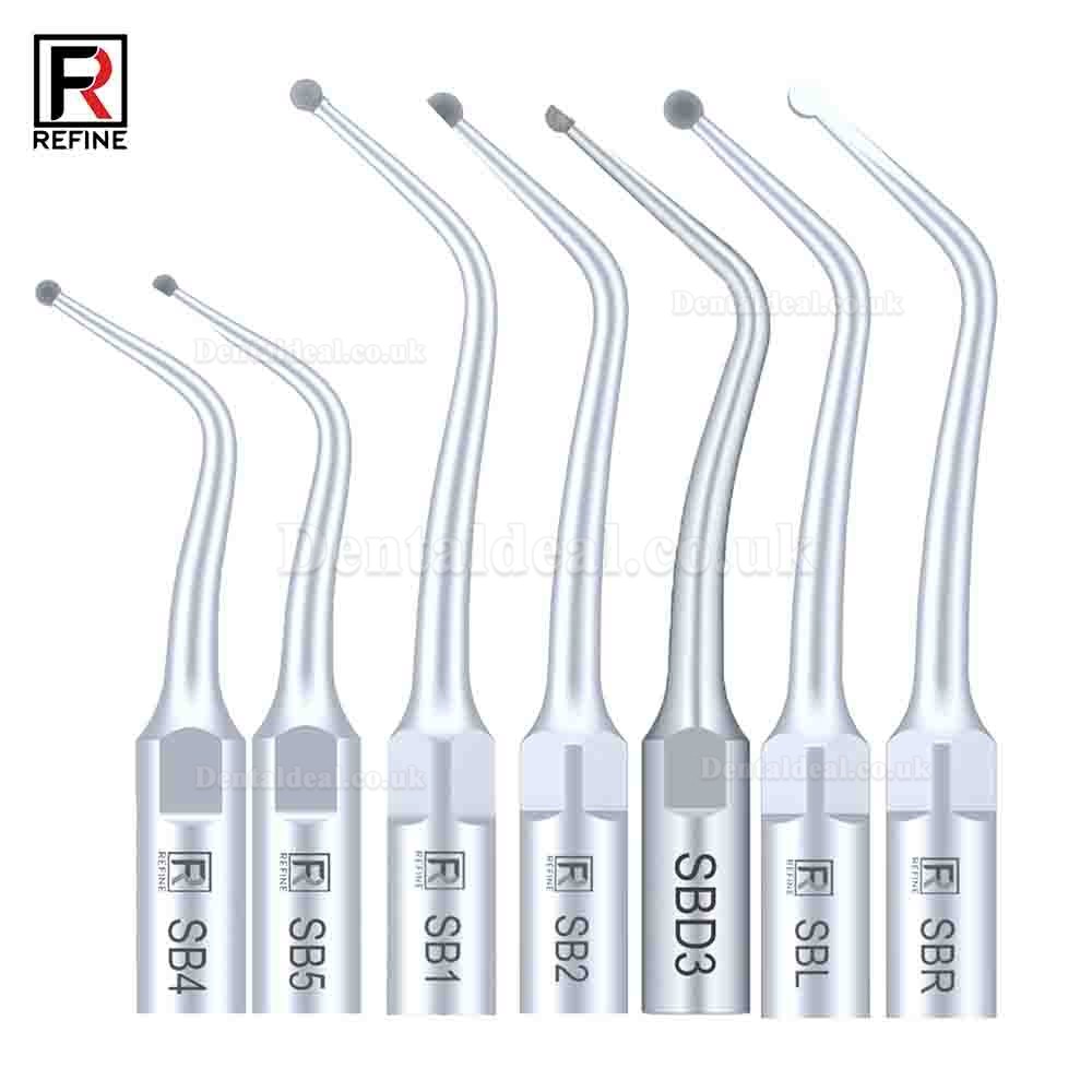 5 Pcs Dental Scaler Tip SB1 SB2 SB3 SB4 SB5 SBR SBL Fit REFINE EMS Woodpecker Scaler Handpiece