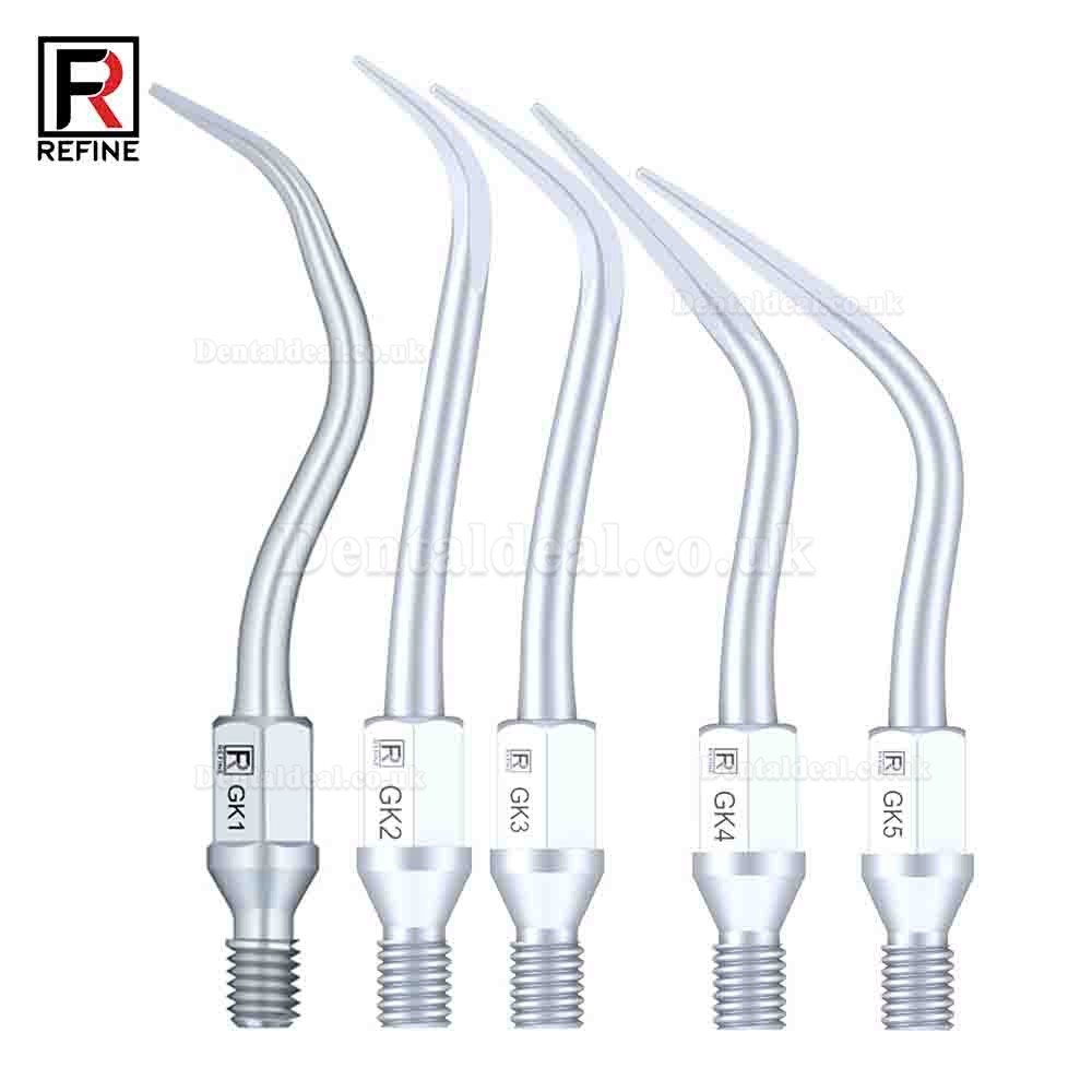 5 Pcs Dental Scaler Scaling Tips GK1 GK2 GK3 GK4 GK5 GK6 GK7 GK12 GK14 GK16 Fit KAVO SONICflex Scaler Handpiece