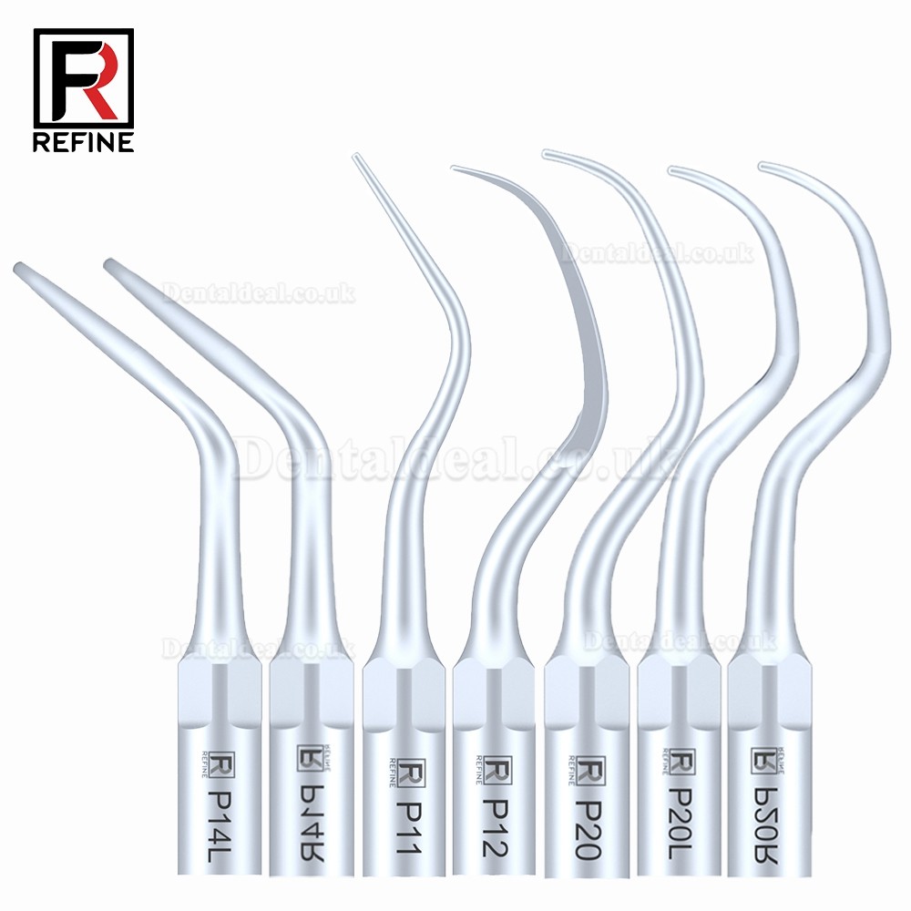 5 Pcs Dental Tips P2L P2R P2LD P2RD P5 P6 P7 P8 P10 P11 P12 P14L Fit Refine EMS Woodpecker Scaler Handpiece