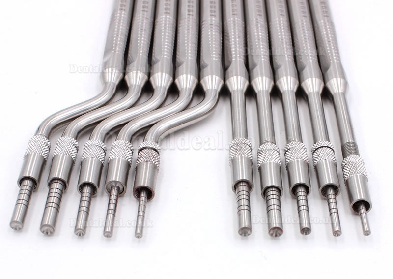 5Pcs/Set Dental Implant Osteotome Instrument Mandibular Sinus Elevator Tool