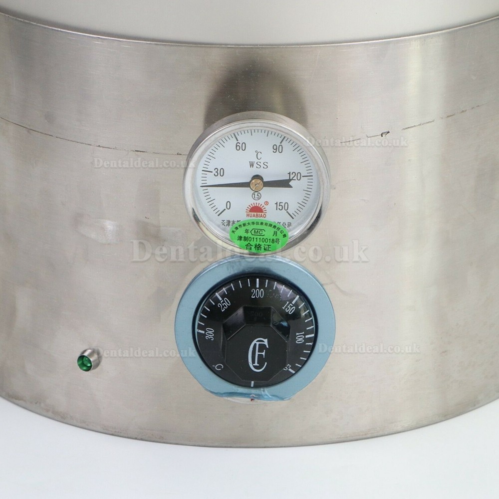 1800W Dental Lab Labortory Autoclave Sterilizer High Pressure Steam Sterilization Pot