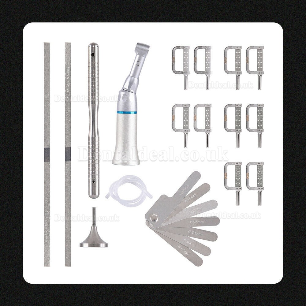 Dental Reduction Contra Angle 1:1 Low Speed Handpiece Interproximal Strips IPR System