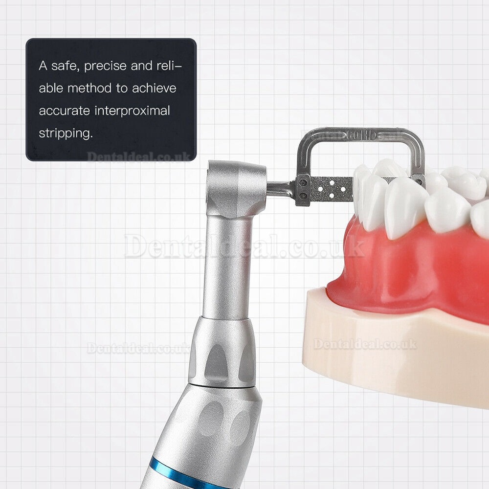 Dental Reduction Contra Angle 1:1 Low Speed Handpiece Interproximal Strips IPR System