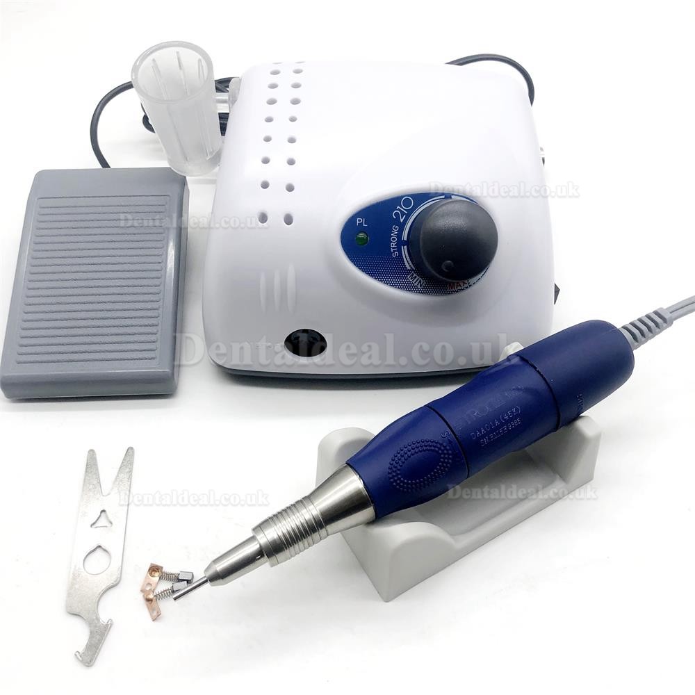 Dental Lab Polishing Micromotor STRONG 210 +STRONG 102L 35K 35000RPM Handpiece