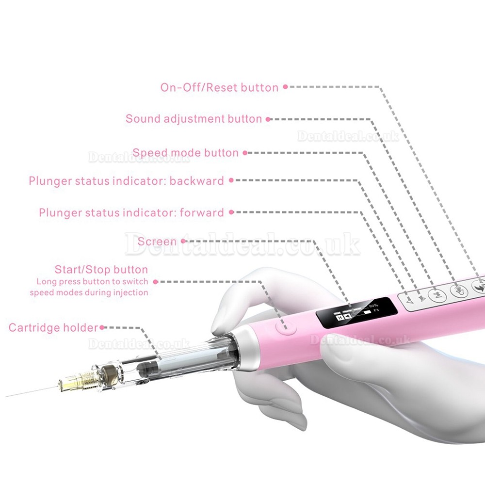 Woodpecker Super Pen Dental Painless Anesthesia Device 0.02ml Injection Accuracy