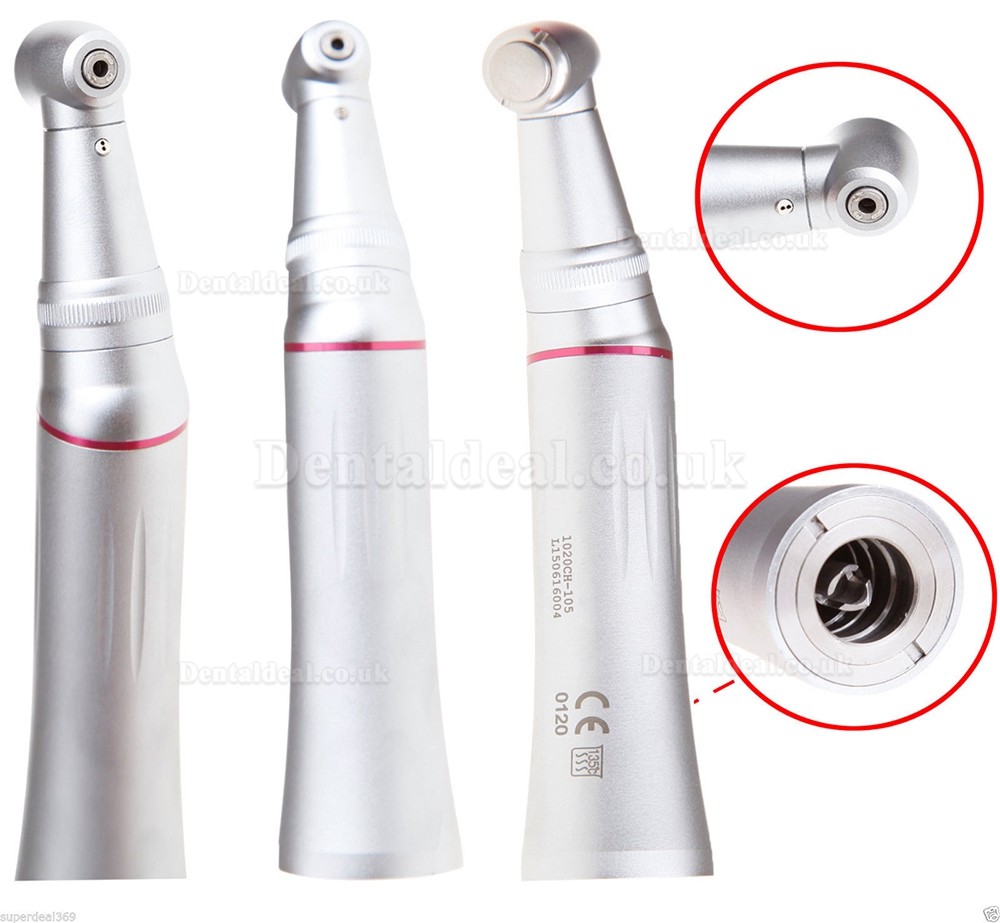 TEALTH® 1020CH-105 Contra Angle 1:5 Inner Water Spray Push Button Multiplier Handpiece