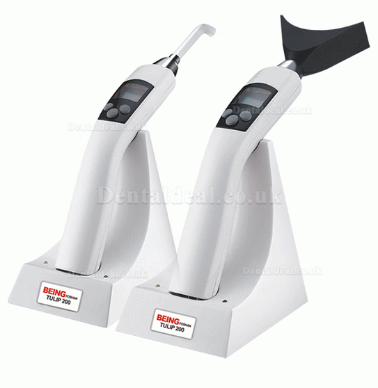 Being Wireless Dental LED Curing Light with LCD Display Tulip 200AB 1800mW/cm²