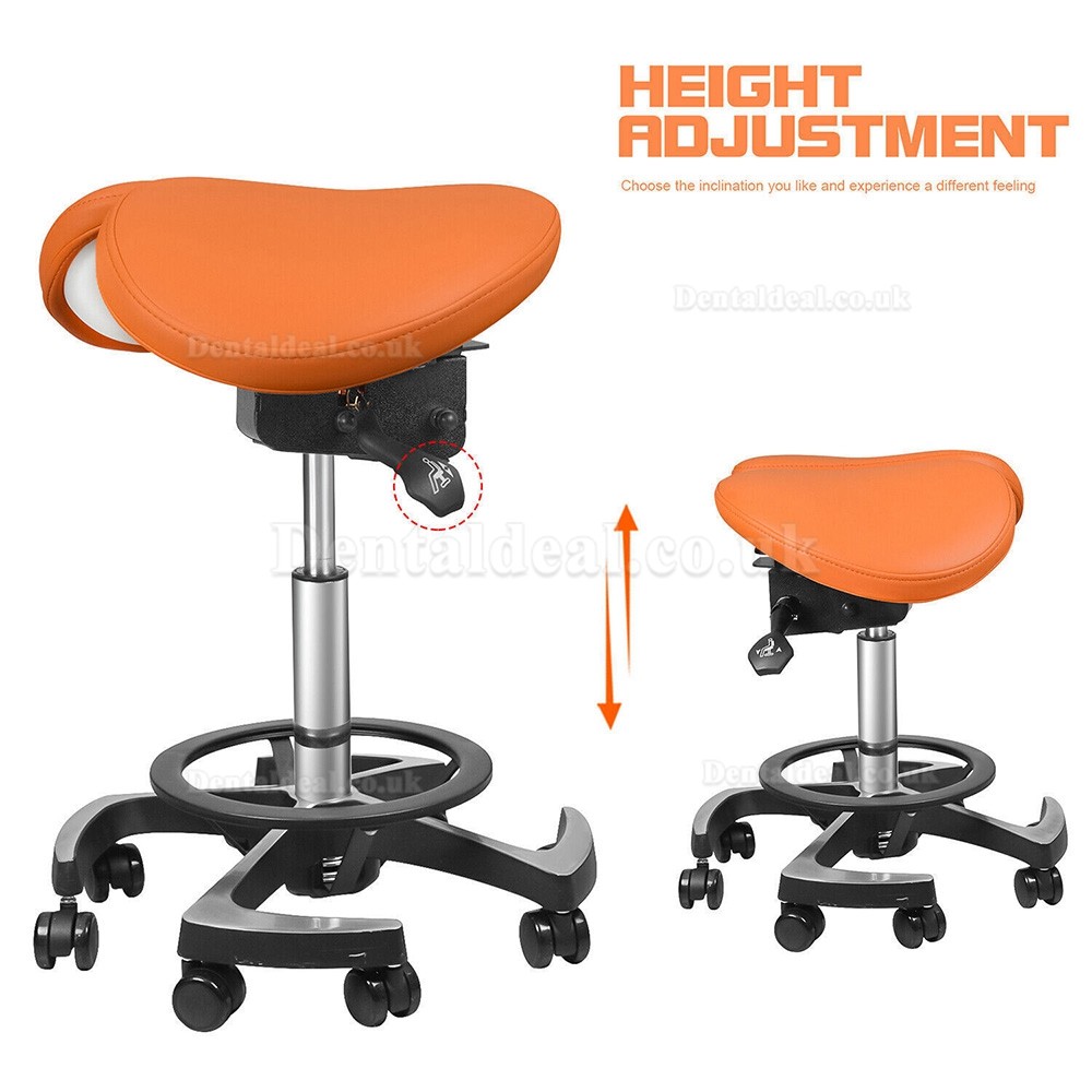 Ergonomic Dental Assistant Stool Assistant Operator Stool Doctor Saddle Chair