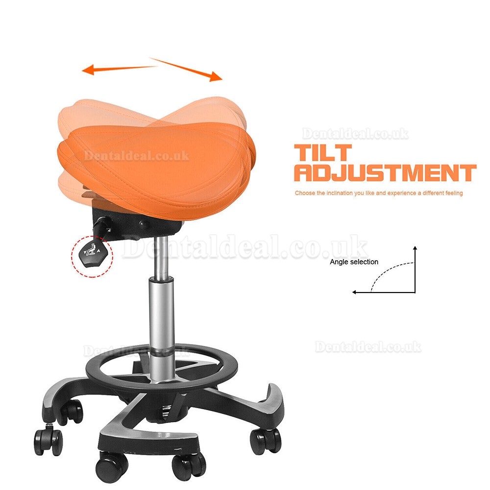 Ergonomic Dental Assistant Stool Assistant Operator Stool Doctor Saddle Chair