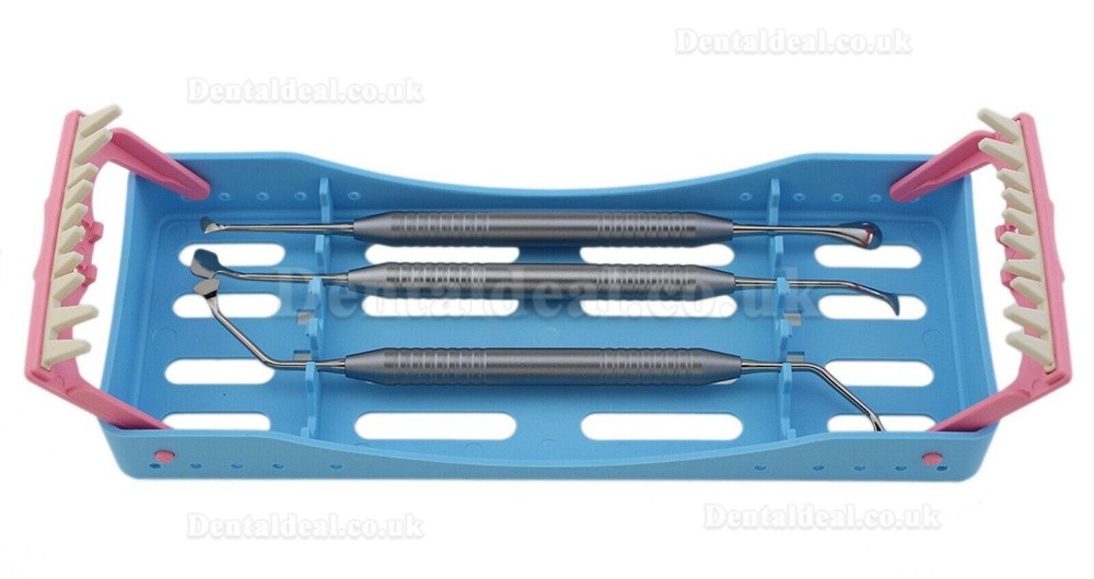 Dental WEN Tension Release Comb Set Periosteal Serrated GBR Primary Closure