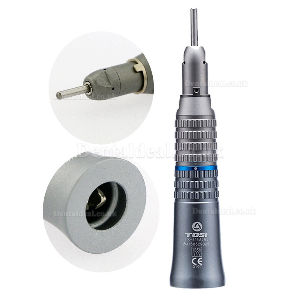 TOSI Dental Low Speed Handpiece Air Turbine Straight Nose Cone Handpiece Dental Handpiece