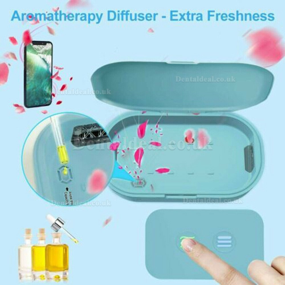 UV Cell Phone Sterilizer Box UV Sanitizer Disinfection Box Phone Soap