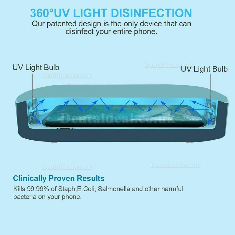 UV Cell Phone Sterilizer Box UV Sanitizer Disinfection Box Phone Soap