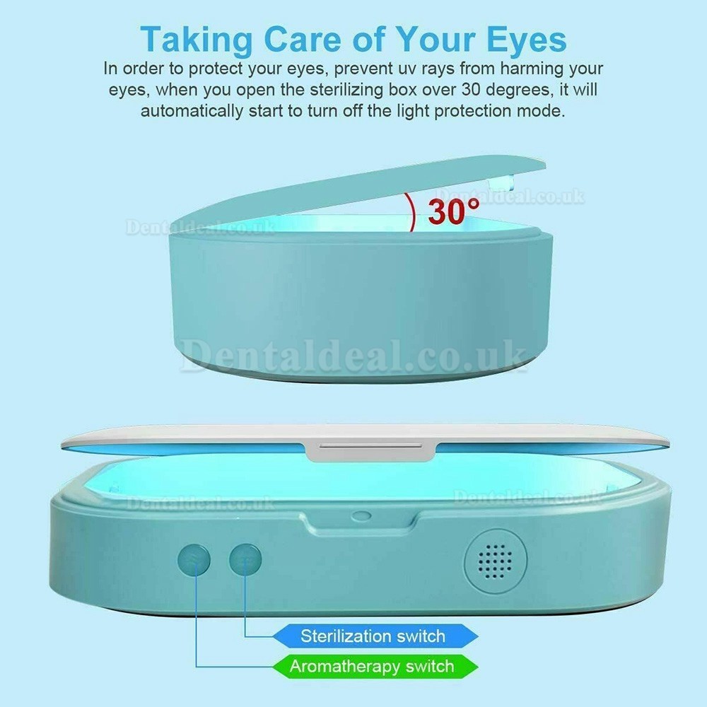 UV Cell Phone Sterilizer Box UV Sanitizer Disinfection Box Phone Soap