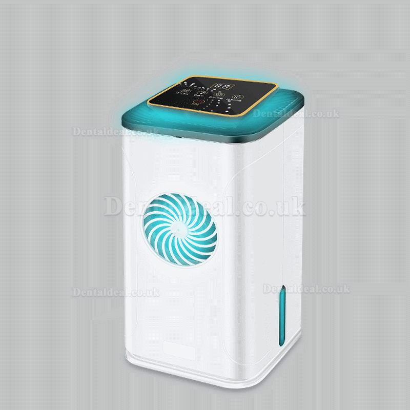 2020 Desktop UV +Ozone Sterilizer Air Purifier PM 2.5 Office Negative Ion Cleaner Smart HEPA Filter Air Cleaner